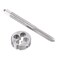 uxcell M6 x 0.75mm Metric Tap and Die Set, Machine Thread Screw Tap with Round Threading Die, Tap &amp; Die Kit for Nut Screw Bolt Thread Repair