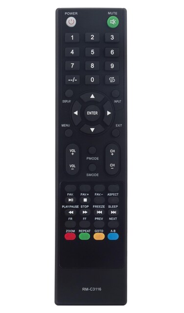 RM-C3116 Replace Remote Control fit for JVC LED TV LT-32N370Z LT-50N530Z