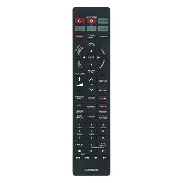 EUR7722X50 Replaced Remote Control fit for Panasonic DVD Home Theater Sound System SA-HT920 SC-HT920