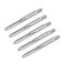 uxcell Machine Tap #10-24 UNC Thread 2B Class 3 Flutes High Speed Steel Screw Threading Tap Tapping Tool 5pcs