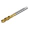 uxcell Spiral Flute Thread Taps, 5/16-18 UNC 2B Screw Threading Tap, Titanium Coated 6542 High Speed Steel Machine Tapping Tools for Machinist Repair