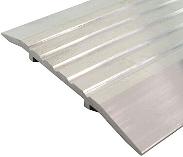 Fire Rated/ADA Approved/Mill Aluminum Door Threshold/Saddle (3445MA), FH (Flathead) Screw #10 x 1/2'' Supplied, (36" L x 1/4" H x 4" W)