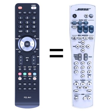 New RC28T1-27 Sub RC28T1-40 Replacement Remote Control Compatible for Bose Lifestyle Mediacenter AV28