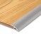 BNELL Carpet &amp; Floor Edging Trim Strip,Self Adhesive-PVC Floor Transition Strip,Thresholds for Doorways with a Height Less Than 10 MM (20FT_Grey)