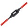 uxcell Adjustable Tap Wrench Handle for 3/16"-1/2" (UNC/UNF) / Metric M4-M12 Taps, Thread Tap Holder Reamer Hand Tapping Tool for Machinist Repair with Plastic Dipped Handle