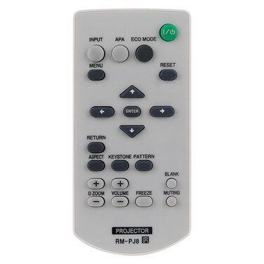 RM-PJ8 Replacement Remote Control Compatible with Sony 3LCD HD Home Theater Projector VPL-DX145 VPL-HS60 VPL-BW12S VPL-BW5 VPL-BW7 VPL-CX2 VPL-VW95EW VPL-PX40 VPL-CX70 VPL-CX71