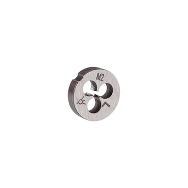 uxcell M2 x 0.4 Metric Round Die, Machine Thread Left Hand Threading Die, Alloy Steel Screw Thread Cutting Die
