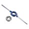 uxcell Round Die Stock Handle Wrench Set, 5/8-18 UNF Threading Die and 38mm (1-1/2") Die Holder (Fits: 26mm-38mm OD Die / M12-M16 Thread Die) Adjustable for Bolt Thread Repair