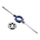uxcell Die Stock Handle Wrench Set, 1/2-28 UNEF Threading Die and 38mm (1-1/2") Holder (Fits: 26mm-38mm OD / M12-M16 Round Dies) Adjustable for Bolt Thread Repair