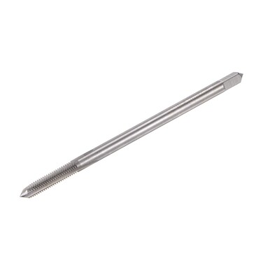 uxcell Thread Milling Taps, 10-32 UNF High Speed Steel (HSS) 3 Straight Flutes Machine Screw Thread Threading Tap, 4" Length (Extra Long)