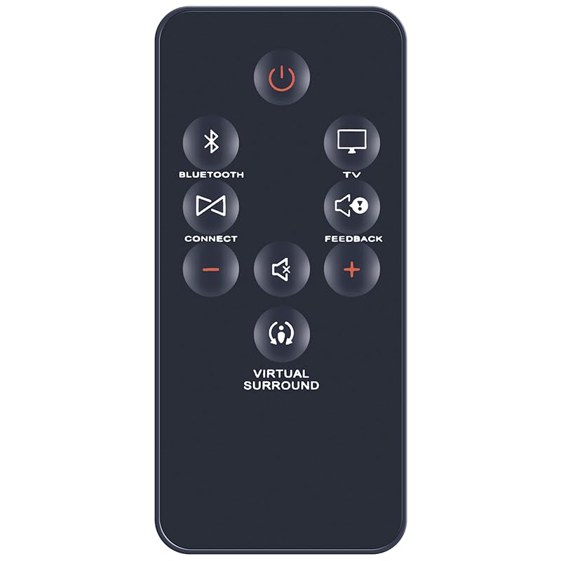 Zwp Zwp Remote Control For Jbl Sound Bar