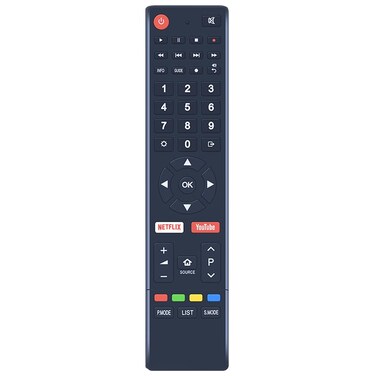 ZWP AW58B4K Replacement Remote Control fit for Aiwa Smart HDTV TV AW75B4K AW65B4K AW58B4K AW50B4K