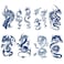 Kotbs 8 Sheets Semi Permanent Realistic Dragon Tattoos, Premium Temporary Tattoos 100% Plant-Based Ink Infinity Totem Tattoo Stickers, Long Lasting Tattoos for Men Women Girls Kids Adults