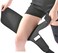 YIKANGHENG Thigh Brace Belt, 31 Inch x 7.8 Inch Chloroprene Rubber Adjustable Thigh Supports Strap for Men and Women Running, Balls, Exercise and Sports (X-Large)