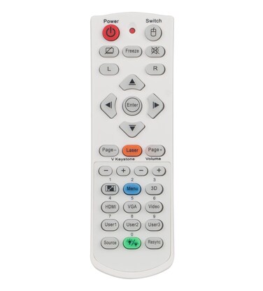 PERFASCIN IR1304L LM 2401Replacement Remote Control fit for Optoma Projectors X345 X355 X412 X416 ZH403 4K550 EH415e EH415ST W319UST W320UST W330UST W331 W341 W345 W355 W412 W416 W512 WU334 WU336