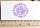 Happylifehere Japanese Anime Purple Temporary Waterproof Tattoo Sticker Cosplay Prop (Only Tattoo)