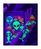 d'IRIS studio Party Body Stickers-Leaf 420 Tattoos