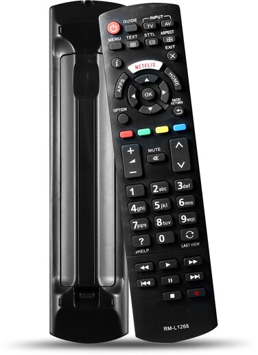 Universal Remote Control Replacment fit for All Panasonic HDTV 3D LCD LED TV with N Shortcut Key