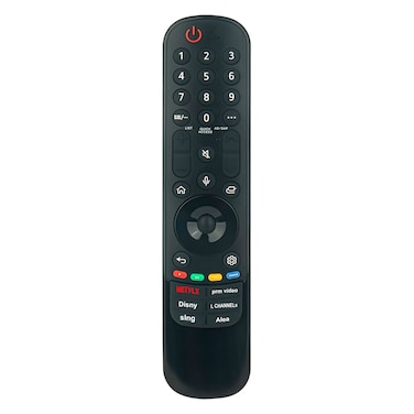 ECONTROLLY MR23GA AKB76043102 Voice Replace Remote Control Compatible with LG TV MR23GA AKB76043102 MR23GN AKB76043202-MR23GN OLED83C3PUA 86QNED80