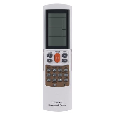 New KT-N828 Air Conditioner Remote Control Replacement KT-N828 Replaced Remote Control fit for Carrier KT-N828 2000 in 1 Universal A/C Remote Control for Air Conditioner Remote Controller