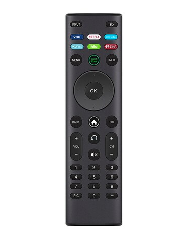 XRT150 Replace Smart TV Remote Control fit for VIZIO TV VFD43M-0804 D24h-J09 D32h-J09 PX75-G1 PX65-G1 P759-G1 P659-G1 VFD40M-08 VFD40M-08 V705x-J03 VHD32M-08 D40f-J09 VHD24M-0810 V435-H11 V505-H1