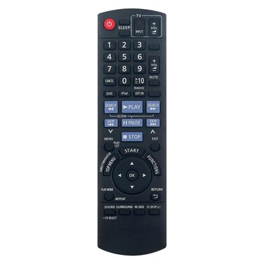 ECONTROLLY N2QAYB000514 Replace Remote Control fit for PANASONIC Theater System SC-PT480P-K SAP-T480P SC-PT480 SA-PT480