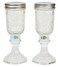 Redneck Wine Glass One of the Only Wine Galsses With a Lid. Set of 2 Quilted