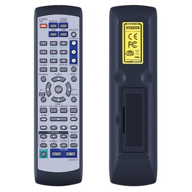 XXD3121 Replacement Remote Control Compatible for Pioneer Audio DVD Player V-DV262 XV-DV363 XV-DV368 XV-DV370