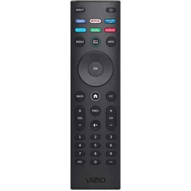 Product Journey Remote for Vizio XRT140 with Vudu/Netflix/Prime/Xumo/Hulu/Redbox Keys - Black