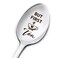 Tea Spoon Gifts for Tea Lover, It's Tea O'clock Some Where, Birthday Thanksgiving Christmas Gifts for Tea Lover Mom Dad Grandma Grandpa, Engraved Stainless Steel Tea Spoon Gifts for Women Men Friends