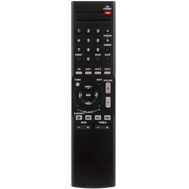 RMC-STR514 Replacement Remote Control Commander fit for Insignia Stereo Receiver NS-STR514 NSSTR514 NS-STR514C NSSTR514C