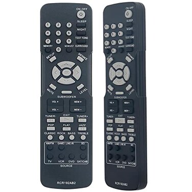 RCR192AB2 Replace Remote Control fit for RCA DVD Home Theater System RT2760 RT2770 RT2870 RT2870A RT2906 RT2781H RT2780R RT2910 RT2911