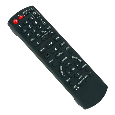 N2QAYB001198 Replacement Remote Control -ALLIMITY- Compatible with Panasonic Home Audio System Remote Control SA-AKX710 SA-AKX910 SC-UA70 SC-UA90 SA-MAX3500 SC-AKX710 SC-AKX910