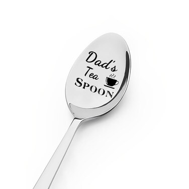 Dad Father Daddy Christmas Gift from Daughter Son Dad's Tea Spoon Gifts for Daddy Father Birthday Gifts for Dad Tea Lovers Gifts for Men Father Daddy Tea Spoons