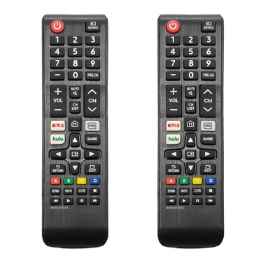 2 Pack Universal Replacement Remote Control for All Samsung TV Remote, Compatible for All Samsung Smart TV, LED, LCD, HDTV, 3D, Series Smart TVs