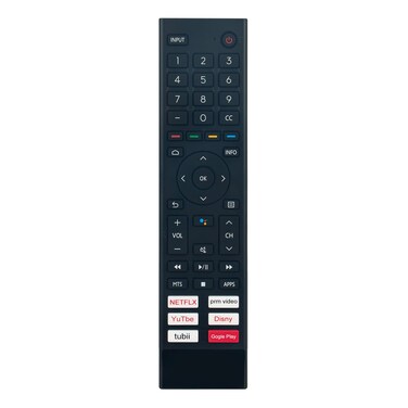 ECONTROLLY ERF3AA80 Replace Remote Control Compatible with HISENSE ERF3AA80 for Smart TV 40A4H 40A45H 43A4H 32A45FH 32A4H 32A45HF A45H