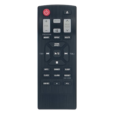 COV33552448 Replacement Remote Control Compatible with LG CD Home Audio CM2460 CM2460DAB CMS2460F