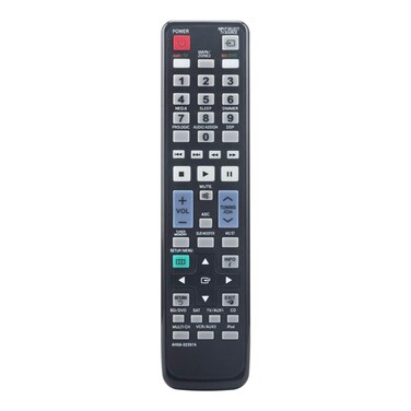 AH59-02297A Replacement Remote Control fit for Samsung DVD Home Theater System HW-C770BS HW-C550 HTBD1150 BD1200 BD1250 HTBD1255 HW-C560 HWC550S HW-C560S HW-C900 HW-C900/XAA