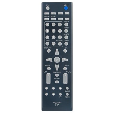 RM-C2060 Replacement Remote Control Commander fit for JVC TV LT-42P510 LT-32P510 LT-46P510 LT-46PM51 LT-42PM51 LT42P510 LT32P510 LT46P510 LT46PM51 LT42PM51 0610TMH-MW-ST LCT2614-001B-A