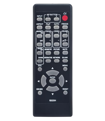 Aulcmeet Aulcmeet R025h Replace Projector Remote Control With Hitachi Projectors
