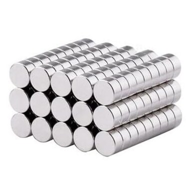 eokoaiee 100 pcs 6x3mm Office Magnets Whiteboard Magnets Refrigerator Magnets Fridge Magnet