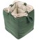 CALLARON Teapot Storage Bag Drawstring Storage Case Chinese Kung Fu Teaware Bag Portable Travel Tea Set Storage Bag Multi-Function Teacup Container 5.5 x 5.2 inch
