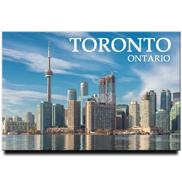 Generic Toronto Fridge Magnet Canada Travel Souvenir Ontario CN Tower