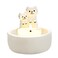 Cat Candle Holder,Cartoon Kitten Candle Holder,Tea Light Candle Holder Cat Warming Paws Hands Candle Holder,Handmade Ceramic Candlestick,for Cat Lover Choice(couple kitten)