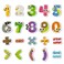 ANGOLIO Magnetic Numbers Fridge Magnets Animal Shape Number Math Learning Toy Set Preschool Math Counting Refrigerator Magnet Toys for 3 4 5 Year Old Toddler Kids Boy Girl Gift Back to School
