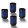Lxuwbd Large Ceramic Tea Set, Chinese Tea Cup, Coffee Cup, Ceramic Mate Tea Cup Set 4 Piece (4 colors)