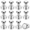 Wukong Fridge Magnets 12PCS, Refrigerator Magnets 12x16mm, Magnetic Push Pins, Magnets for Whiteboard, Kitchen, Office, School, Locker, Map Decorative