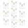 Tea Light Holder Votive Centerpieces - Glass Candle Holders Bulk for Wedding Table Centerpiece, Fit Floating Candle for Wedding Reception Decor, Home Decorations 30 PCS