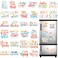 Sinmoe 36 Pieces Inspirational Fridge Magnets Locker Magnets for Girls Motivational Quotes Magnets Cute Refrigerator Magnets for Classroom Whiteboard School Car Office Accessories, 36 Styles
