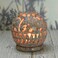 Tealight Candle Holder Soapstone Indian, Tea Candle Holder, Indian Artifacts, Indian Art, India handicrafts, Gift (4 inch Floral)